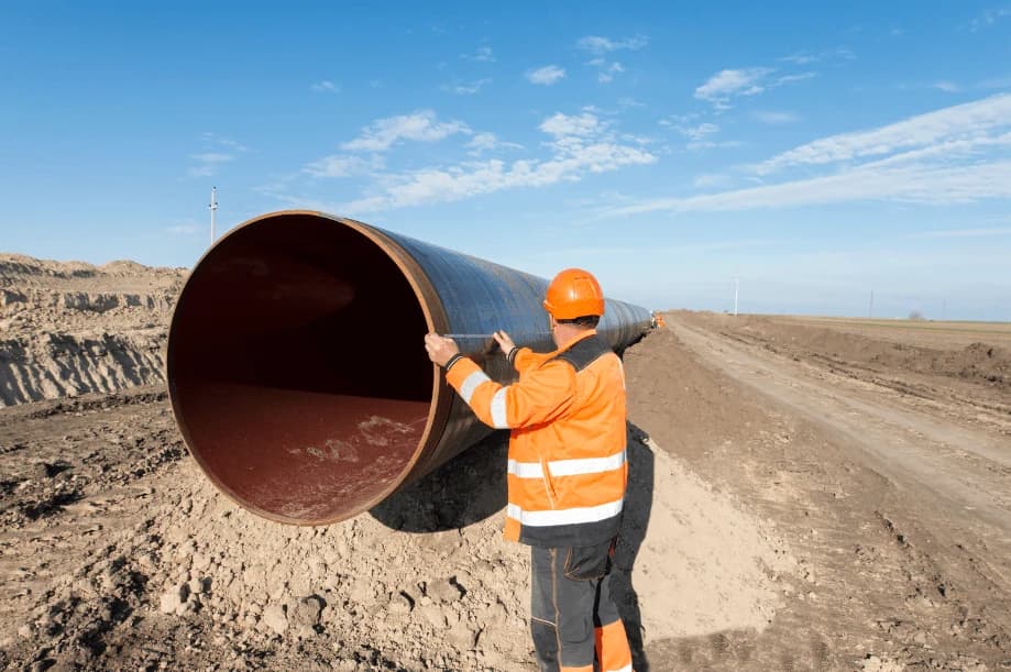 Image of oil pipe